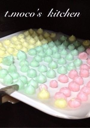 人気検索トップ10！卵白消費メレンゲ菓子-レシピのメイン写真