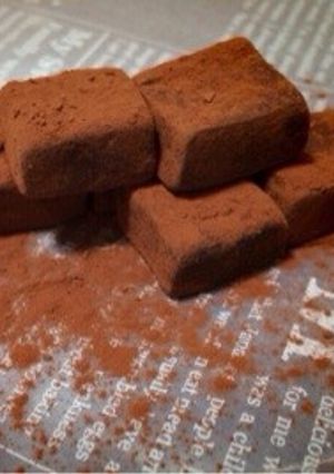 生チョコ-レシピのメイン写真