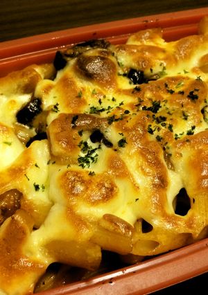 簡単お洒落☆ナスとペンネのミートグラタン-レシピのメイン写真