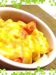 白菜と豚バラのチーズ焼き-レシピのメイン写真