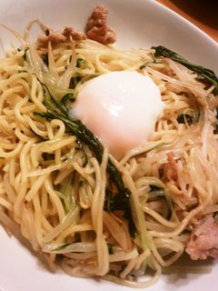 水菜焼きそば-レシピのメイン写真