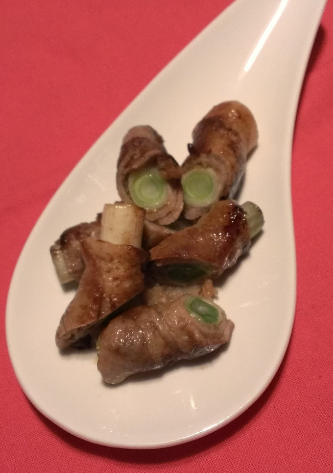 豚肉de 簡単ネギ巻き♪-レシピのメイン写真