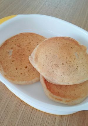 赤ちゃんのチーズパンケーキ-レシピのメイン写真