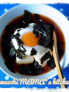 **チンして♪豆腐on玉子noスープ**-レシピのメイン写真