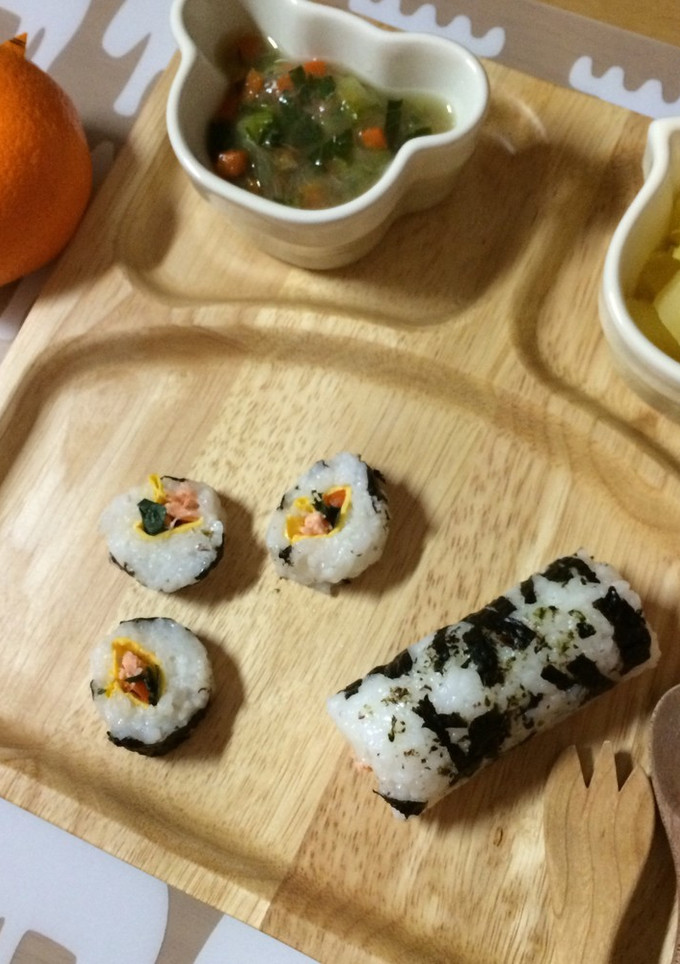 離乳食 節分 恵方巻き-レシピのメイン写真