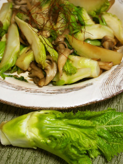 子持ち高菜と舞茸の♪さっと炒め-レシピのメイン写真