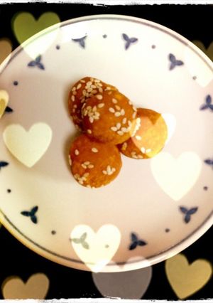 ✽forわんこ かぼちゃだんご✽-レシピのメイン写真