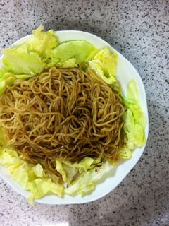 3分で電子レンジ焼きそば-レシピのメイン写真
