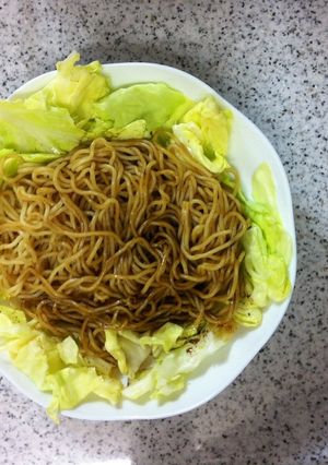 3分で電子レンジ焼きそば-レシピのメイン写真