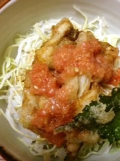 赤い哲学的!イタ〜リアンなアナゴ丼-レシピのメイン写真