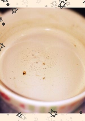 お家で簡単♪ふんわり泡立ち黒糖カフェオレ-レシピのメイン写真