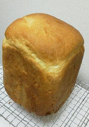 ホームベーカリーで早焼きふわふわ食パン♪-レシピのメイン写真