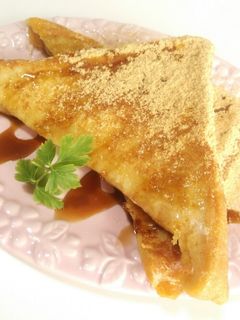 和風★黒蜜きな粉フレンチトースト-レシピのメイン写真