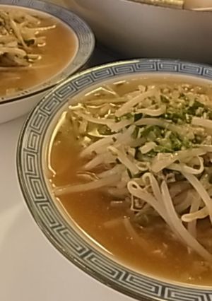 余った餃子の具で・・もやしラーメン-レシピのメイン写真