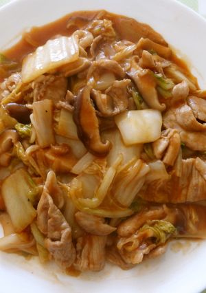 やわらか豚肉と白菜のケチャップ炒め-レシピのメイン写真
