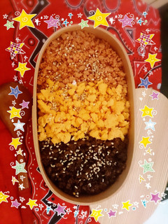 お弁当の定番☆3色丼☆-レシピのメイン写真