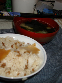 タケノコご飯ご飯2&若竹汁-レシピのメイン写真