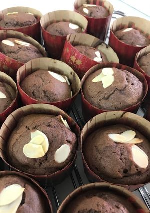 超簡単なのに本格的！濃厚チョコマフィン-レシピのメイン写真