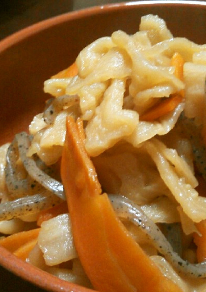簡単にできる）切り干し大根の煮物-レシピのメイン写真