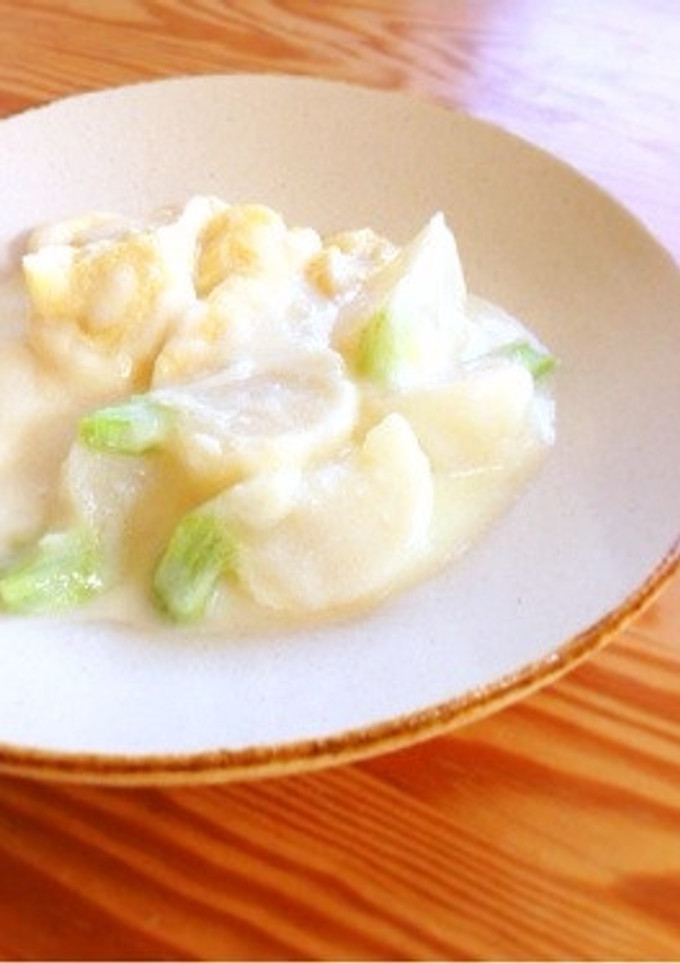 かぶとお揚げの中華クリーム煮-レシピのメイン写真