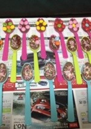 バレンタイン♡スプーンチョコ-レシピのメイン写真