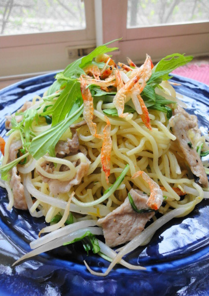 あっさりサクラエビの焼きそば-レシピのメイン写真