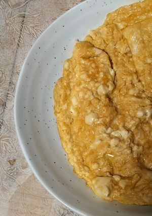 簡単★昼食!和風のお豆腐オムレツ-レシピのメイン写真