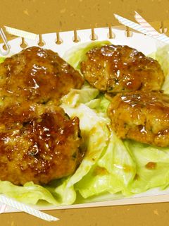 簡単☆彡照り焼きハンバーグ-レシピのメイン写真