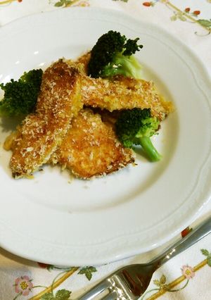 揚げない☆チキンカツ カレーマヨ味☆-レシピのメイン写真
