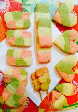 お雛祭り♡春色クッキー-レシピのメイン写真
