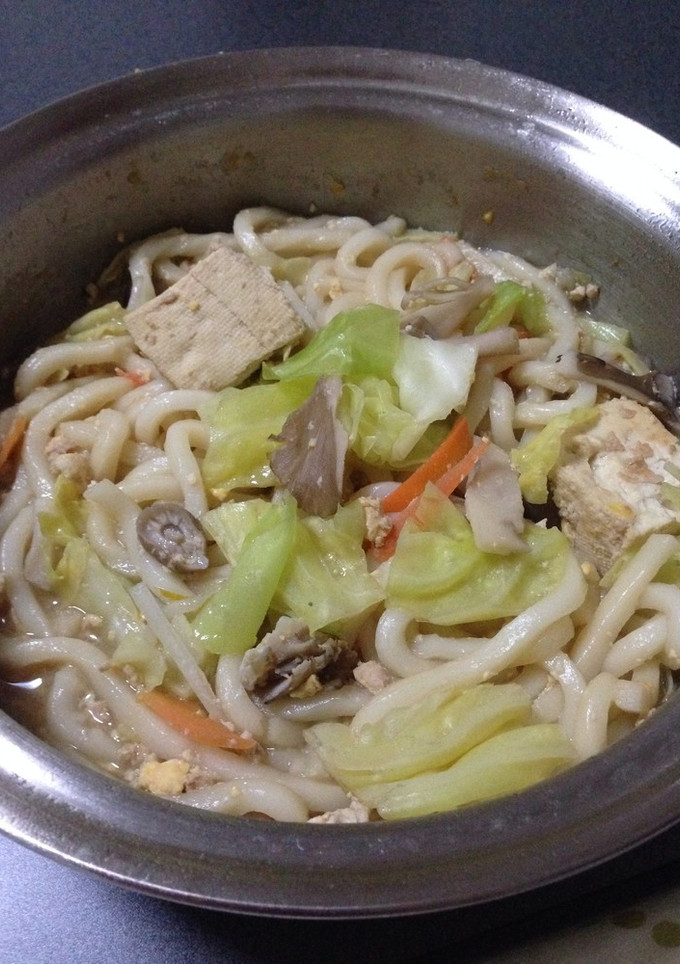 すき焼き風うどん-レシピのメイン写真
