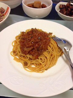 簡単ミートパスタ-レシピのメイン写真