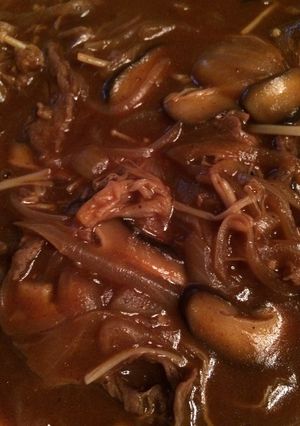 きのこたっぷりハッシュドビーフ♪-レシピのメイン写真