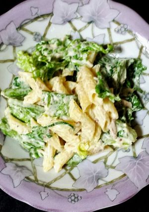 マカロニサラダinツナレタス-レシピのメイン写真