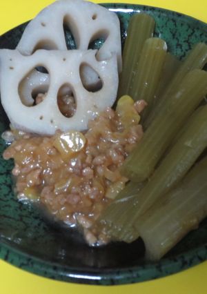 野菜に合う醤油味の簡単肉味噌-レシピのメイン写真