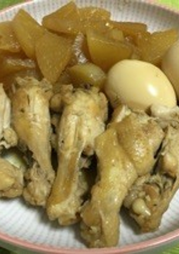 手羽元と大根の煮物-レシピのメイン写真