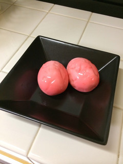 ひなまつりに☆ピンクのゆで卵-レシピのメイン写真