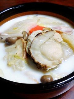 白菜とホタテのミルク煮-レシピのメイン写真