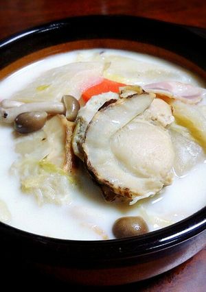 白菜とホタテのミルク煮-レシピのメイン写真