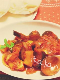 ヘルシー*イタリアン 野菜のトマト煮♡-レシピのメイン写真