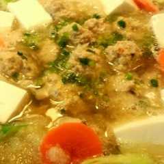 รูปของ あったか♪鶏団子のみぞれ鍋