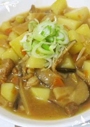 丸美屋とり釜めしの素で簡単とりじゃが♪-レシピのメイン写真