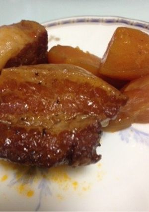 豚の角煮！じゃなくトマト煮込み！-レシピのメイン写真