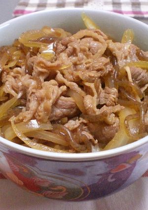 お肉たっぷり☆我が家の牛丼！-レシピのメイン写真