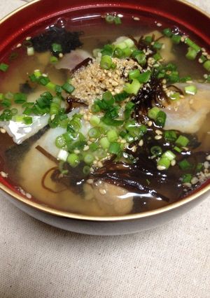 居酒屋風♪鯛茶漬け-レシピのメイン写真