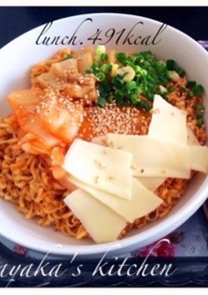 diet中シリーズ♡釜玉ラーメン♡-レシピのメイン写真