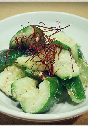 包丁いらず*止まらん*やみつききゅうり-レシピのメイン写真