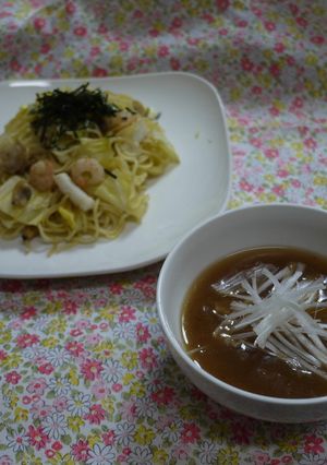 海鮮塩焼きそば～広島つけ麺風-レシピのメイン写真