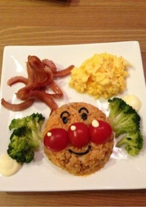 アンパンマンのお子様プレート-レシピのメイン写真