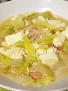 白菜と豆腐の中華煮-レシピのメイン写真